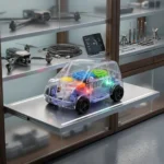 Lightup Transparent Car Toy